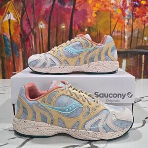 Saucony Grid Azura 2000 Grey Multi Size 7.5 Men's/9 Women's Running Shoes